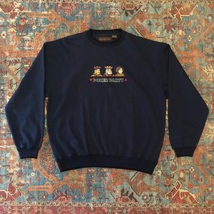 “Poker Party” Embroidered Sweater